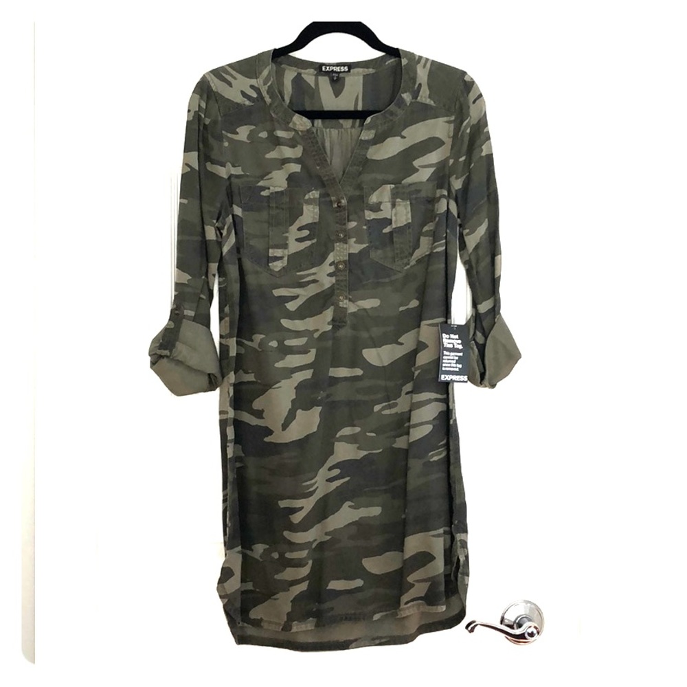 EXPRESS - Tunic/Dress - Camo - S